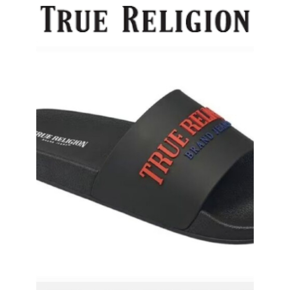 True Religion Weezy Sport Slides